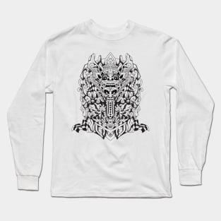 Barong X Rangda Illustration Long Sleeve T-Shirt